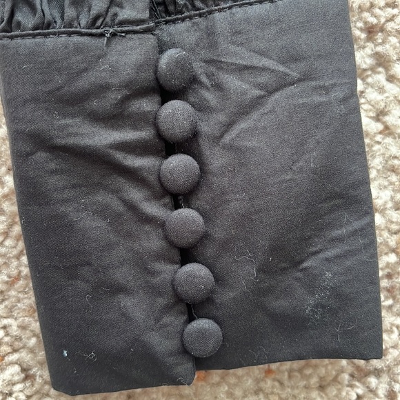 Nasty Gal Black Long Sleeve Top - Picture 6 of 7